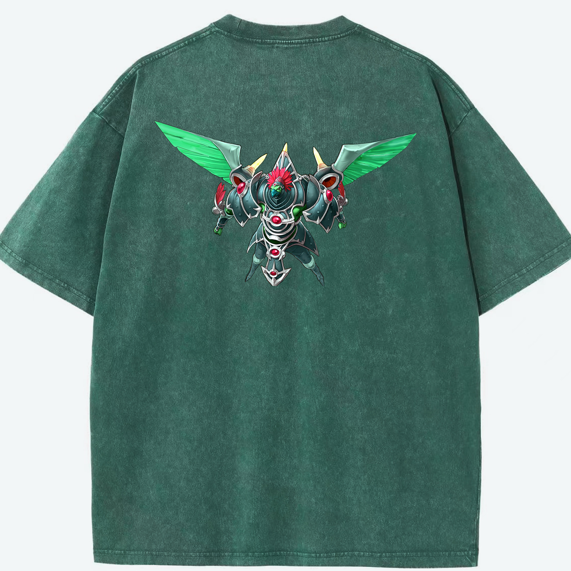 （画像用） 遊☆戯☆王 Yu-Gi-Oh! 綿100% ヴィンテージ風 半袖Tシャツ（背面プリント）